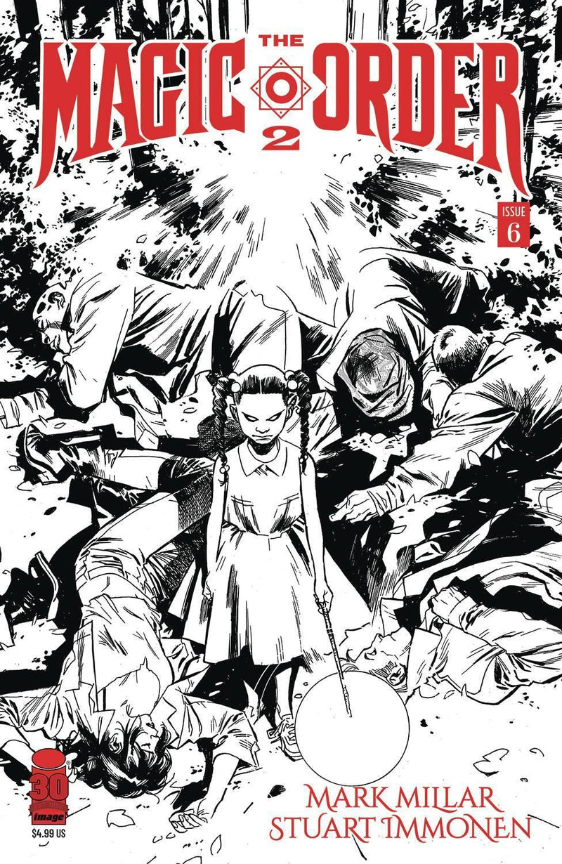 MAGIC ORDER 2 #6 CVR B IMMONEN B&W