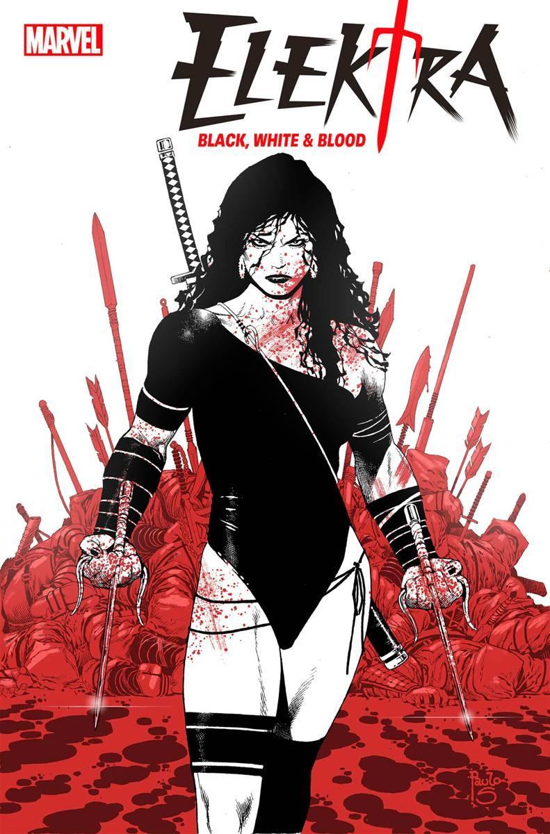 ELEKTRA BLACK WHITE BLOOD #3 - Kings Comics