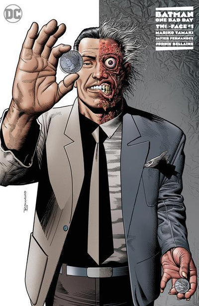 BATMAN ONE BAD DAY TWO-FACE #1 (ONE SHOT) CVR E INC 1:100 BRIAN BOLLAND VAR