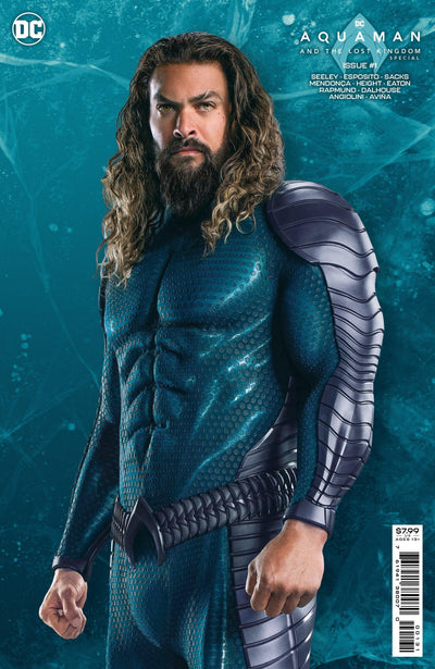 AQUAMAN AND THE LOST KINGDOM SPECIAL (2023) #1 (ONE SHOT) CVR C PHOTO CARD STOCK VAR