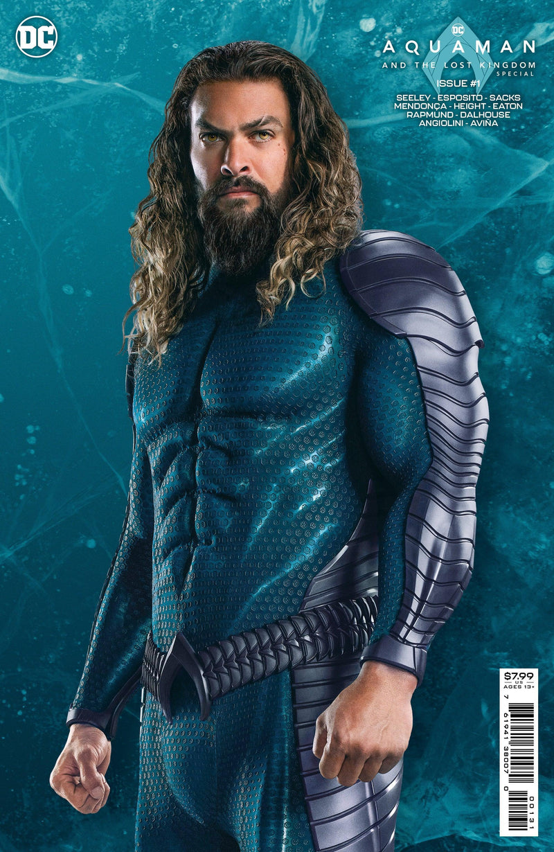 AQUAMAN AND THE LOST KINGDOM SPECIAL (2023) #1 (ONE SHOT) CVR C PHOTO CARD STOCK VAR