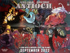 ANTIOCH/FLAWED FOLDED DOUBLE SIDED PROMO POSTER