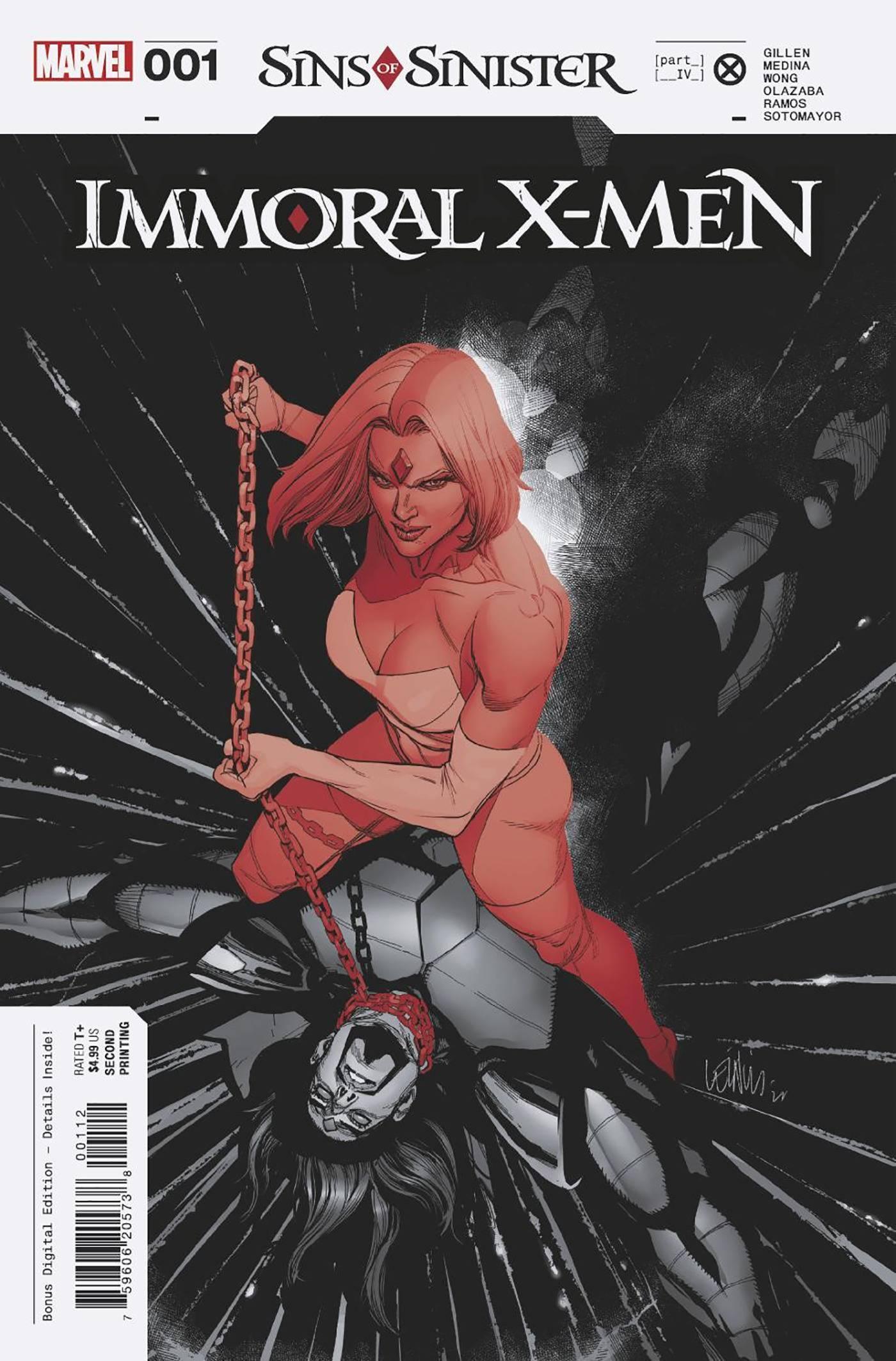 IMMORAL X-MEN #1 2ND PTG LEINIL YU VAR - Kings Comics