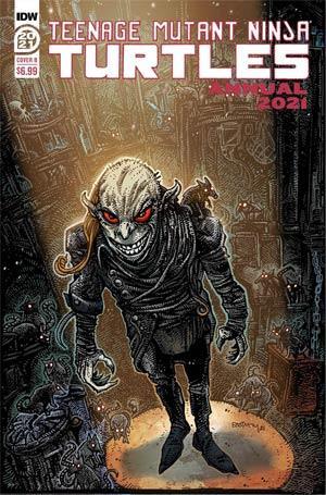 TEENAGE MUTANT NINJA TURTLES (2011) ANNUAL 2021 #1 CVR B EASTMAN