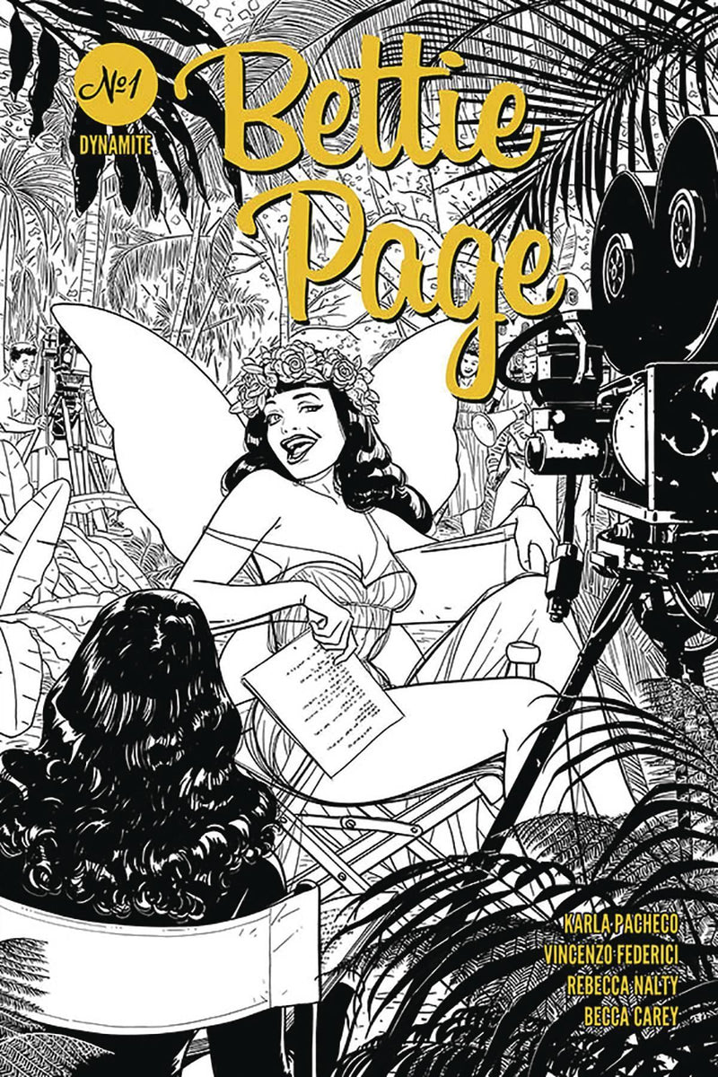 BETTIE PAGE VOL 3 #1 10 COPY KANO B&W INCV