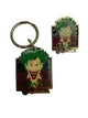 VINTAGE JOKER METAL KEYCHAIN AND PIN SET