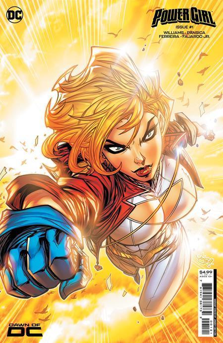 POWER GIRL (2023) #1 CVR B JONBOY MEYERS CARD STOCK VAR