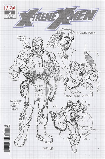 X-TREME X-MEN VOL 3 #2 10 COPY INCV CLASSIC DESIGN VAR