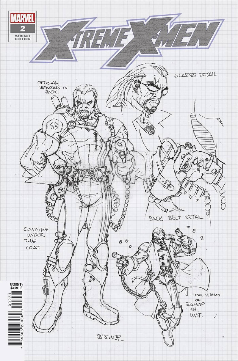 X-TREME X-MEN VOL 3 #2 10 COPY INCV CLASSIC DESIGN VAR