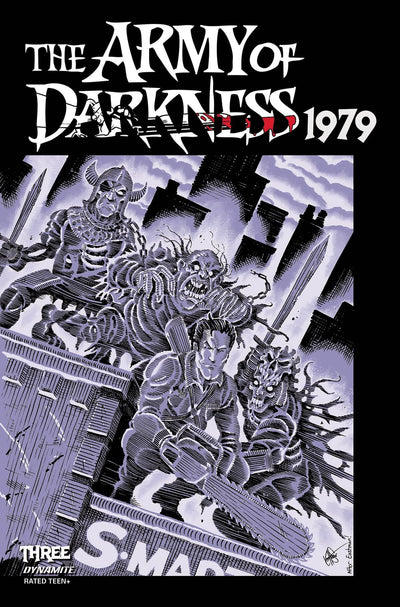 ARMY OF DARKNESS 1979 #3 CVR L FOC BONUS TMNT HOMA