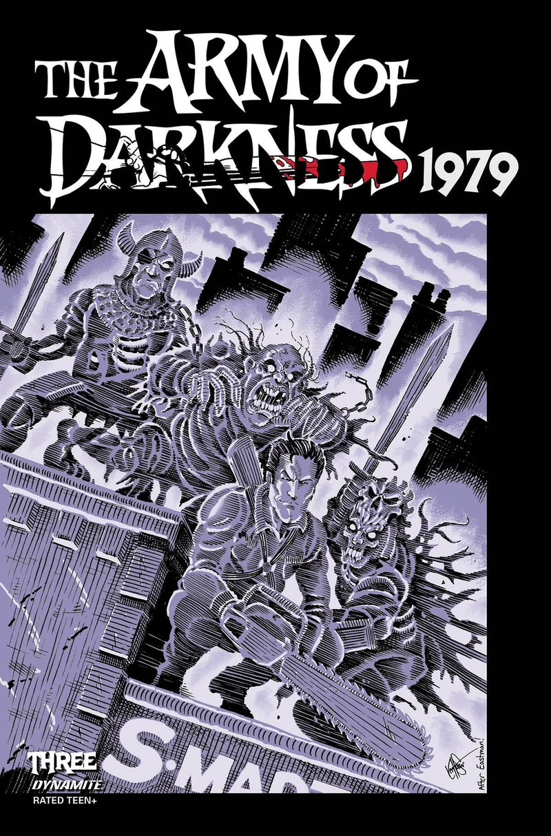 ARMY OF DARKNESS 1979 #3 CVR L FOC BONUS TMNT HOMA