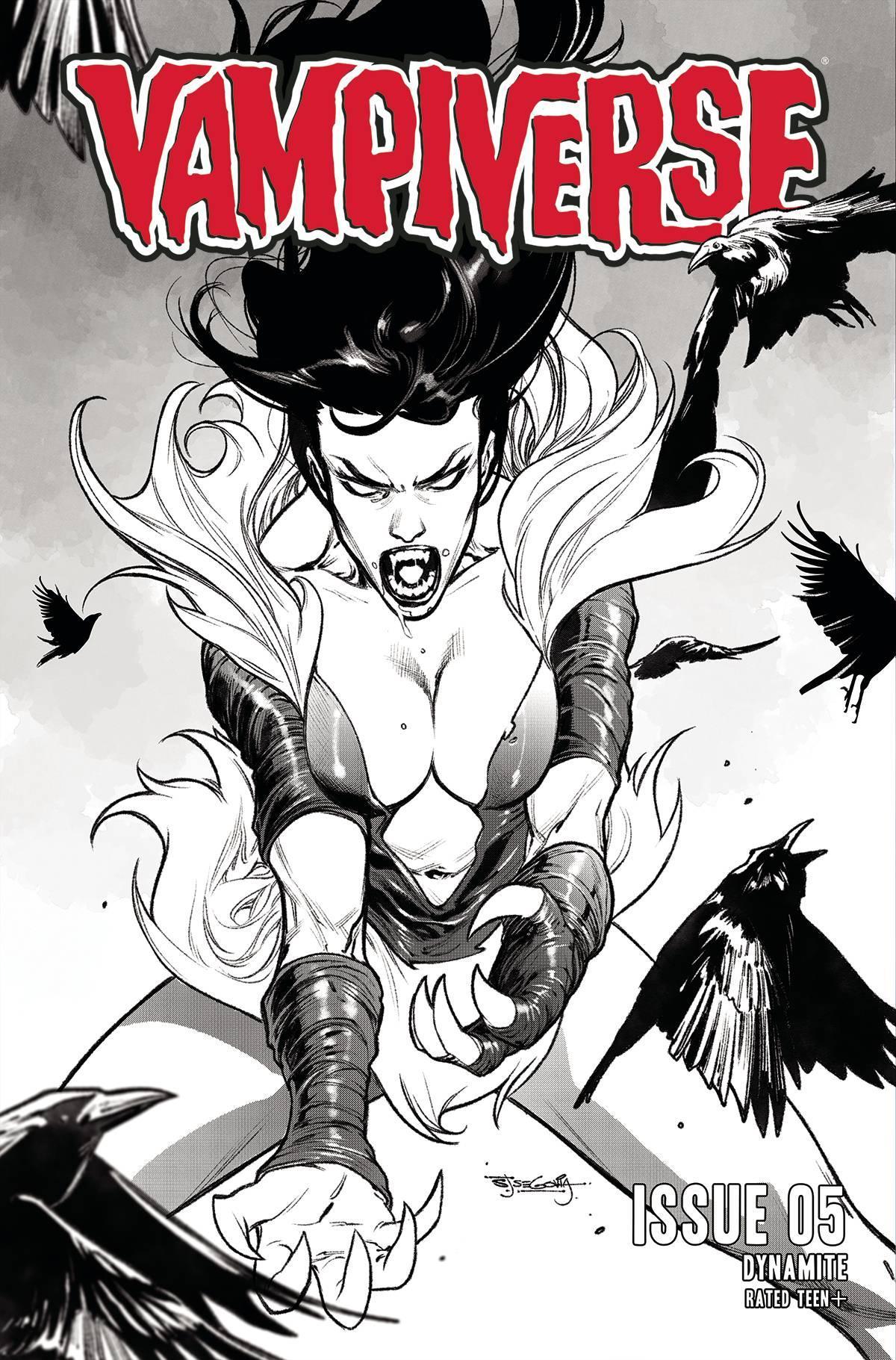 VAMPIVERSE #5 CVR F 10 COPY INCV SEGOVIA LINE ART - Kings Comics
