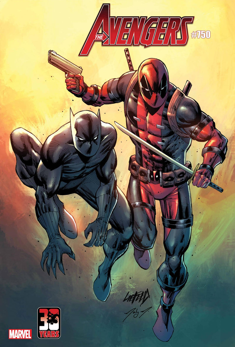 AVENGERS VOL 7 #50 LIEFELD DEADPOOL 30TH VAR