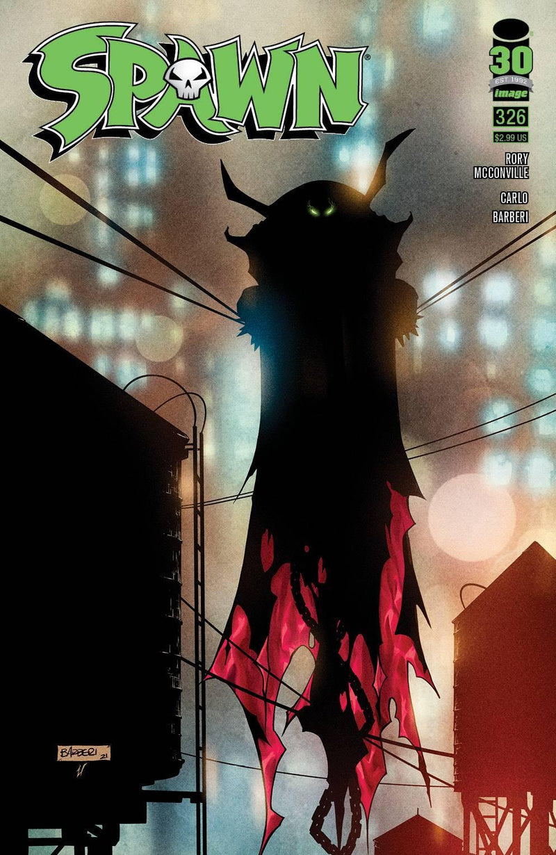 SPAWN (1992) #326 CVR B BARBERI