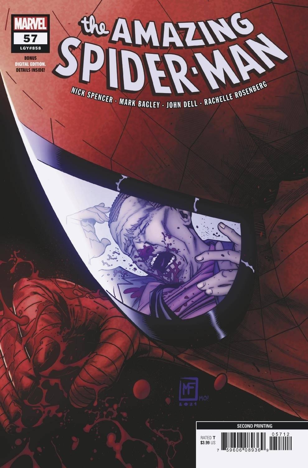 AMAZING SPIDER-MAN VOL 5 (2018) #57 2ND PTG FERREIRA VAR - Kings Comics