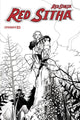 RED SONJA RED SITHA #1 CVR G 10 COPY INCV PINTA B&W