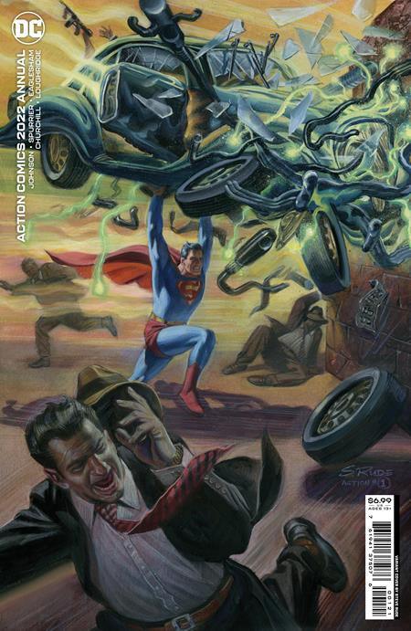 ACTION COMICS (2016) 2022 ANNUAL #1 (ONE SHOT) CVR B STEVE RUDE CARD STOCK VAR