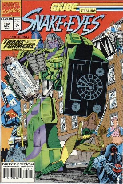 GU JOE A REAL AMERICAN HERO (1982) #142 FEAT NEW TRANSFORMERS