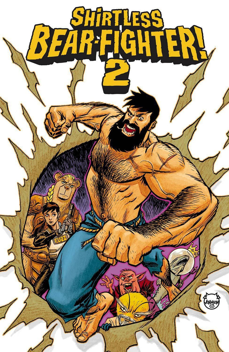 SHIRTLESS BEAR-FIGHTER 2 #1 CVR A JOHNSON