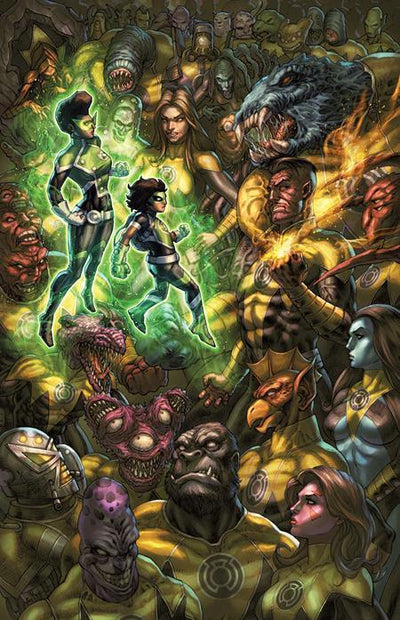 GREEN LANTERN (2021) #10 CVR B ALAN QUAH CARD STOCK VAR