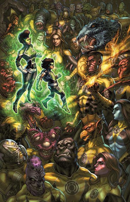GREEN LANTERN (2021) #10 CVR B ALAN QUAH CARD STOCK VAR