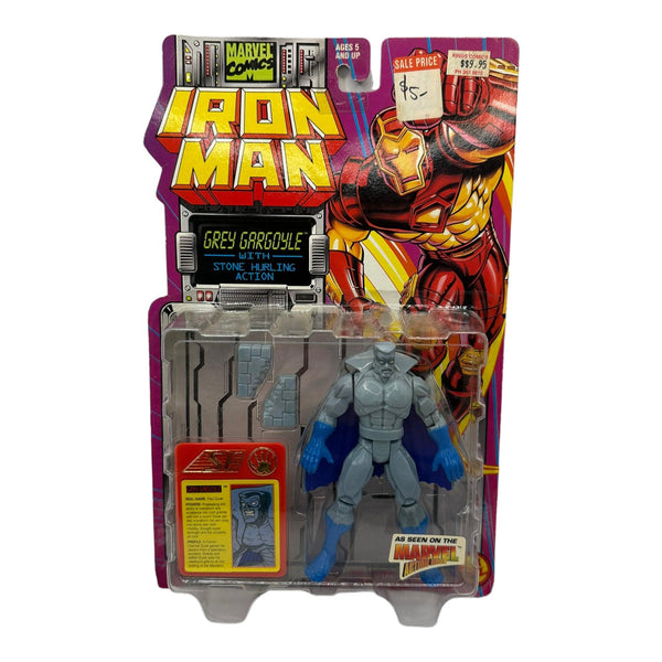 1991 TOYBIZ IRON MAN SERIES 1 GREY GARGOYLE AF - Kings Comics