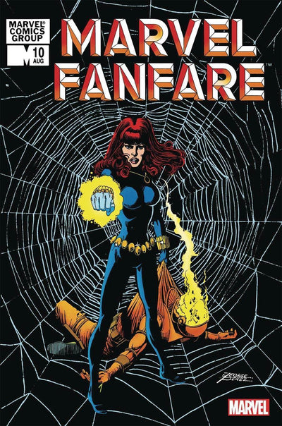 MARVEL FANFARE #10 GEORGE PEREZ FOLDED PROMO POSTER