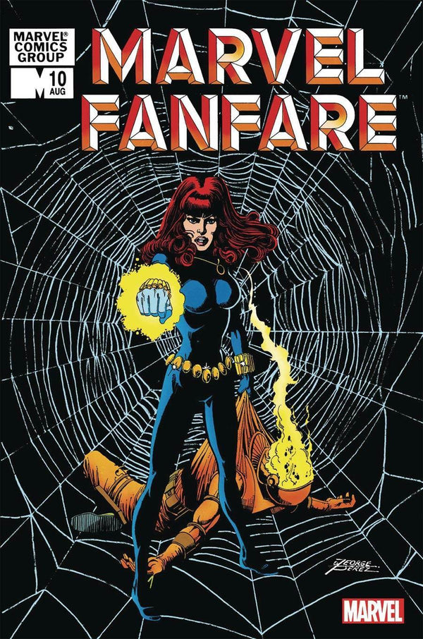 MARVEL FANFARE #10 GEORGE PEREZ FOLDED PROMO POSTER