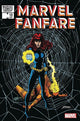 MARVEL FANFARE #10 GEORGE PEREZ FOLDED PROMO POSTER