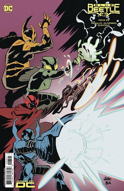 BLUE BEETLE VOL 5 (2023) #3 CVR C INC 1:25 JUNI BA CARD STOCK VAR