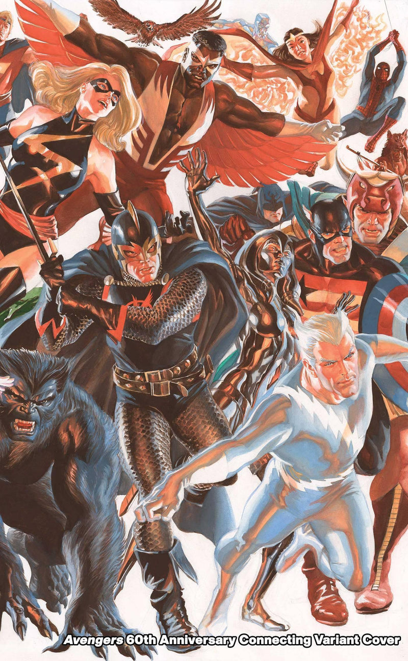 AVENGERS (2023) #5 ALEX ROSS CONNECT AVENGERS PART D VAR