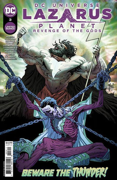 LAZARUS PLANET REVENGE OF THE GODS #3 CVR A GUILLEM MARCH
