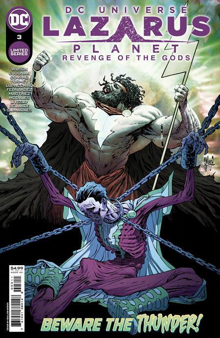 LAZARUS PLANET REVENGE OF THE GODS #3 CVR A GUILLEM MARCH