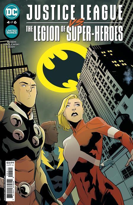 JUSTICE LEAGUE VS THE LEGION OF SUPER-HEROES #4 CVR A SCOTT GODLEWSKI