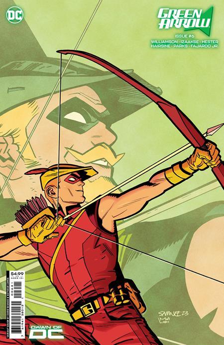 GREEN ARROW (2023) #6 CVR B CHRIS SAMNEE CARD STOCK VAR