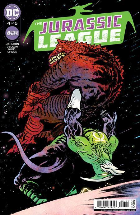 JURASSIC LEAGUE #4 CVR A DANIEL WARREN JOHNSON