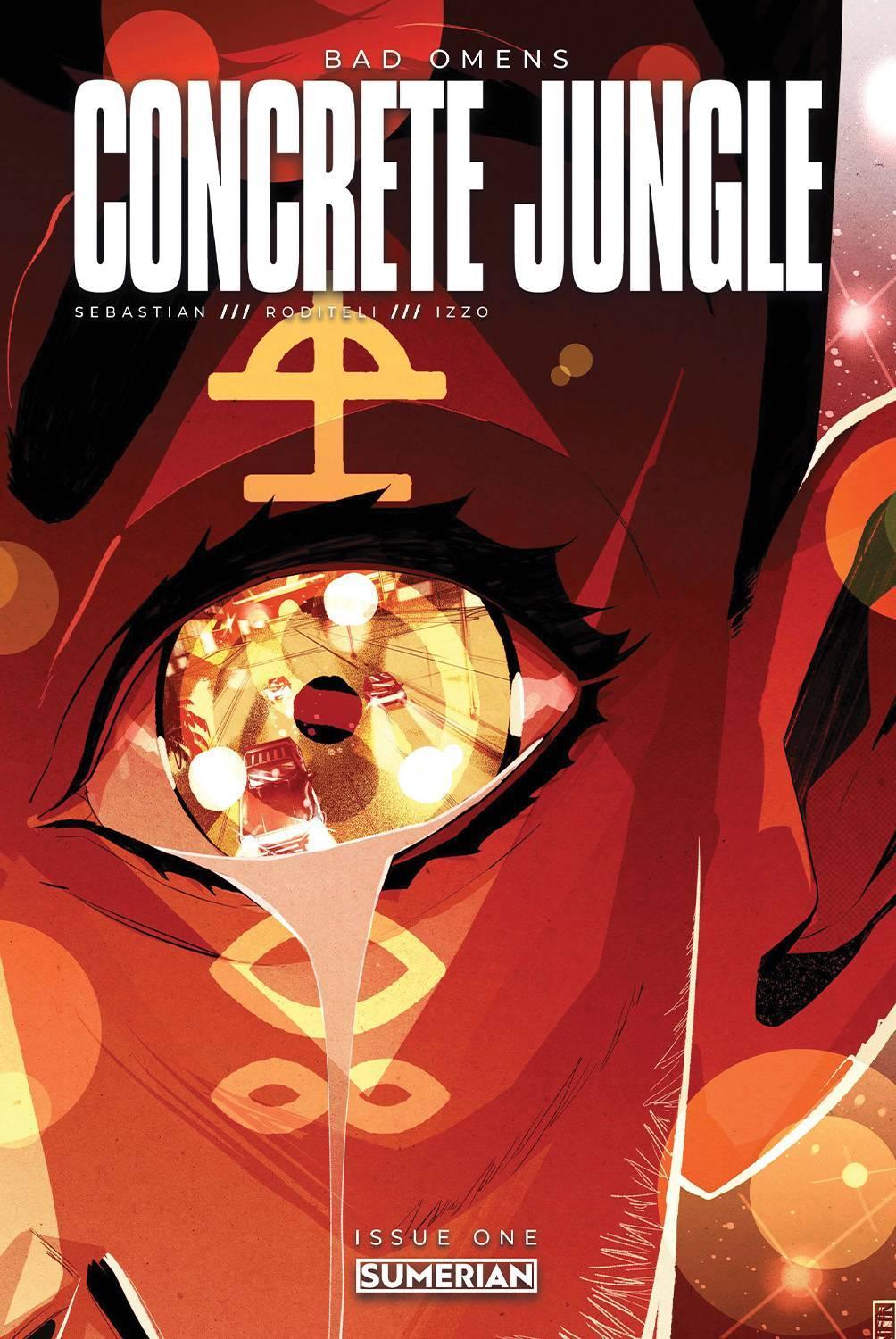 BAD OMENS CONCRETE JUNGLE #1 CVR D 5 COPY INCV IZZO - Kings Comics