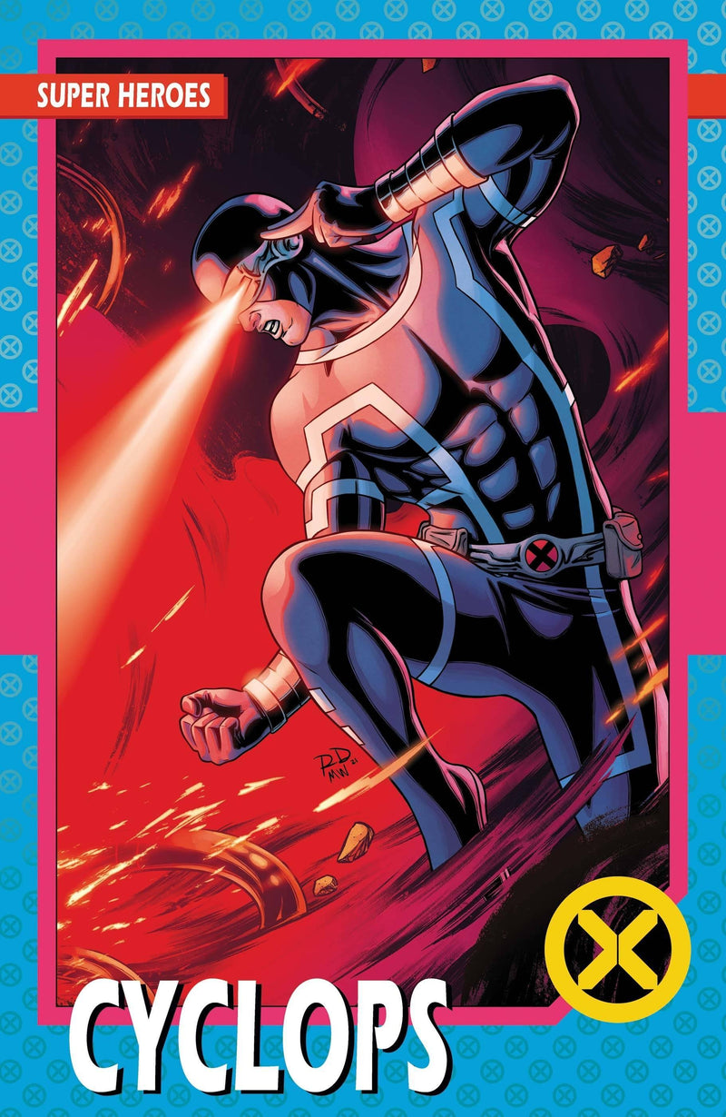 X-MEN VOL 6 (2021) #1 DAUTERMAN NEW LINE UP TRADING CARD VAR