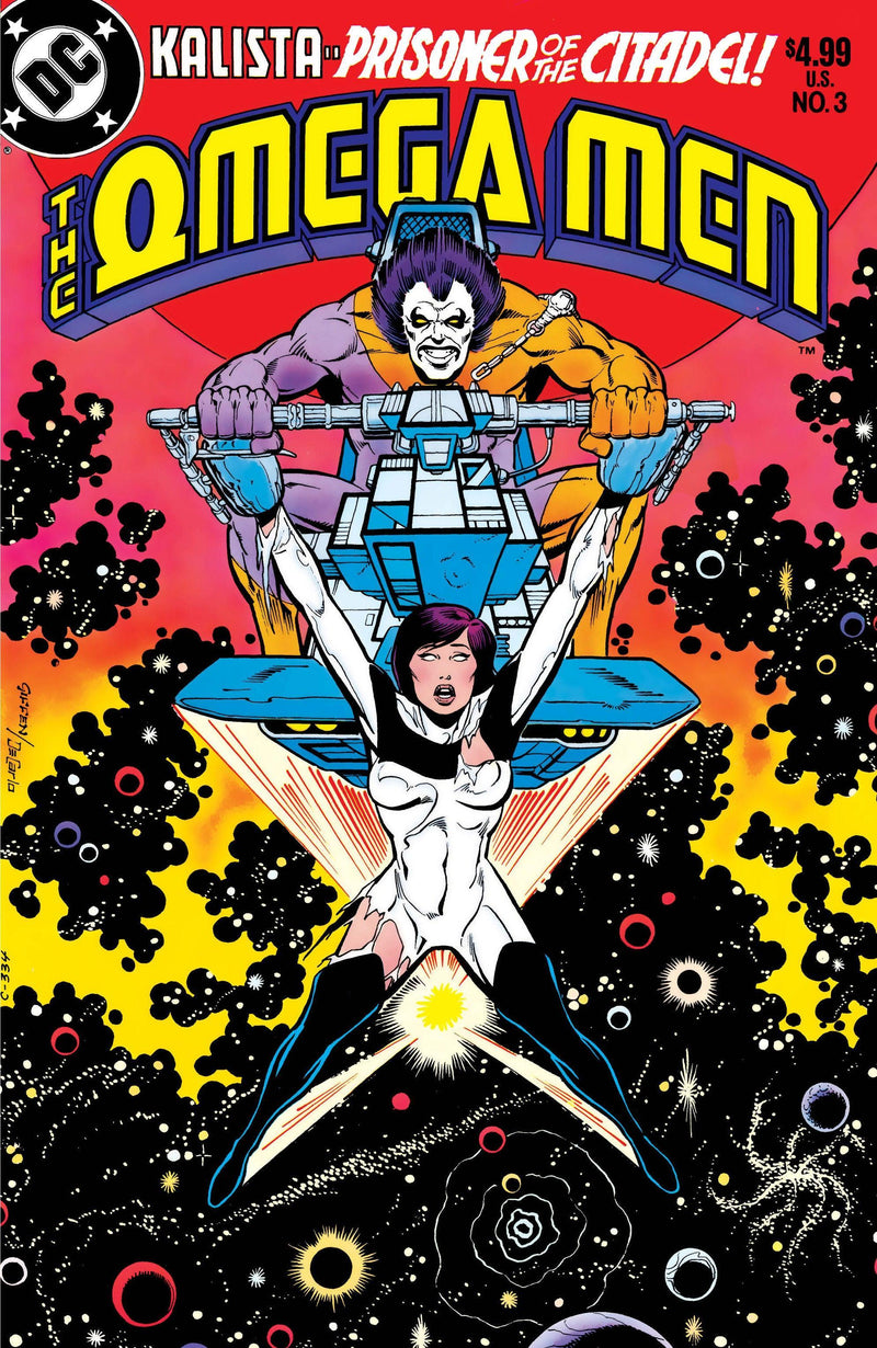 OMEGA MEN (2023) #3 FACSIMILE EDITION CVR B KEITH GIFFEN & MIKE DECARLO FOIL VAR
