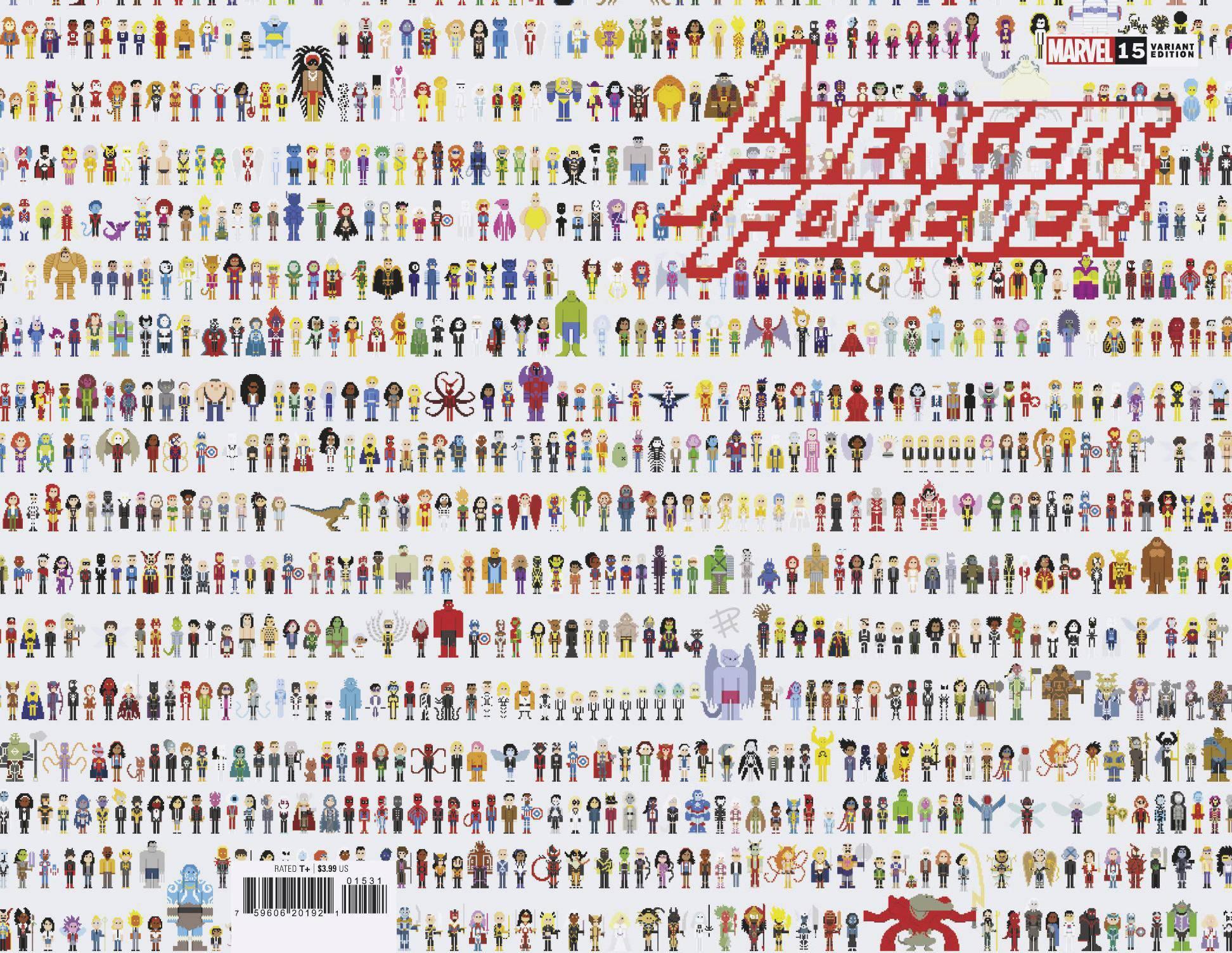AVENGERS FOREVER VOL 2 #15 HAINSWORTH CONNECTING WRAPAROUND VAR - Kings Comics