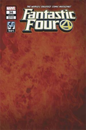 FANTASTIC FOUR VOL 6 (2018) #36 WRPAD FLAME VAR
