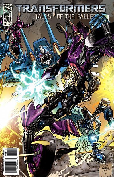 TRANSFORMERS TALES OF THE FALLEN #6 CVR B