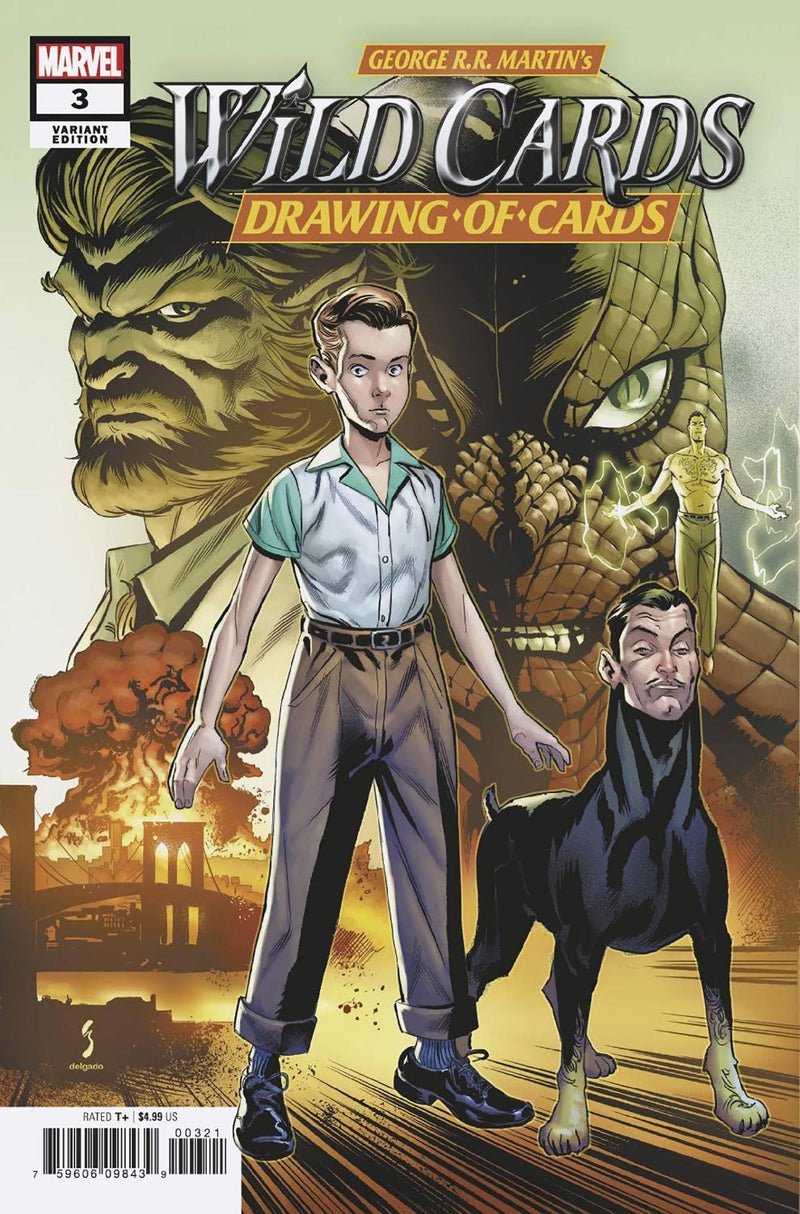 WILD CARDS DRAWING OF CARDS #3 SHAW VAR