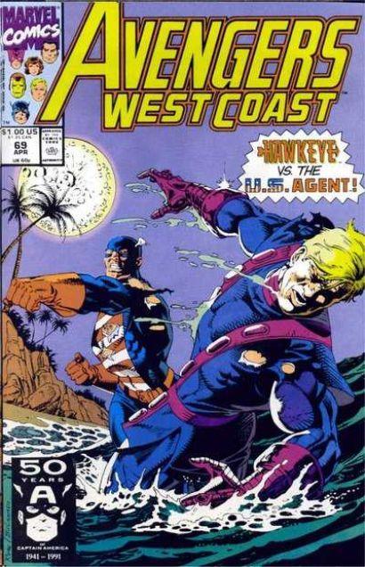 AVENGERS WEST COAST #69 - Kings Comics