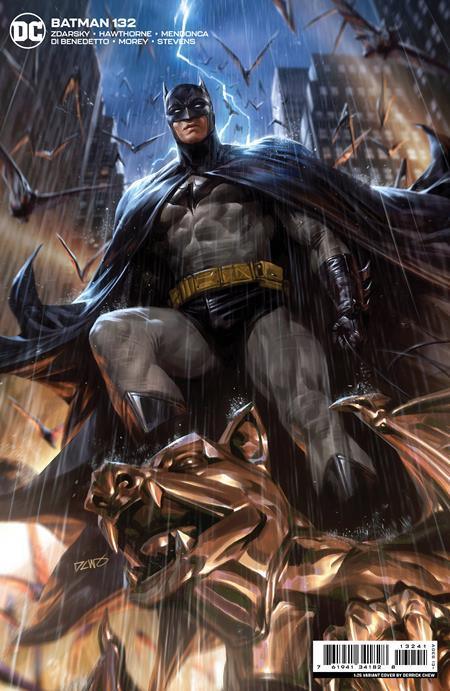 BATMAN (2016) #132 CVR D INC 1:25 DERRICK CHEW CARD STOCK VAR