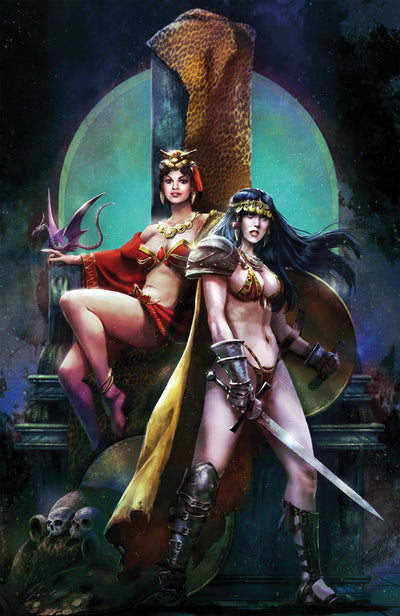 SANJULIAN QUEEN LOST WORLD (2023) #1 CVR E 20 COPY CASAS UNBRANDED