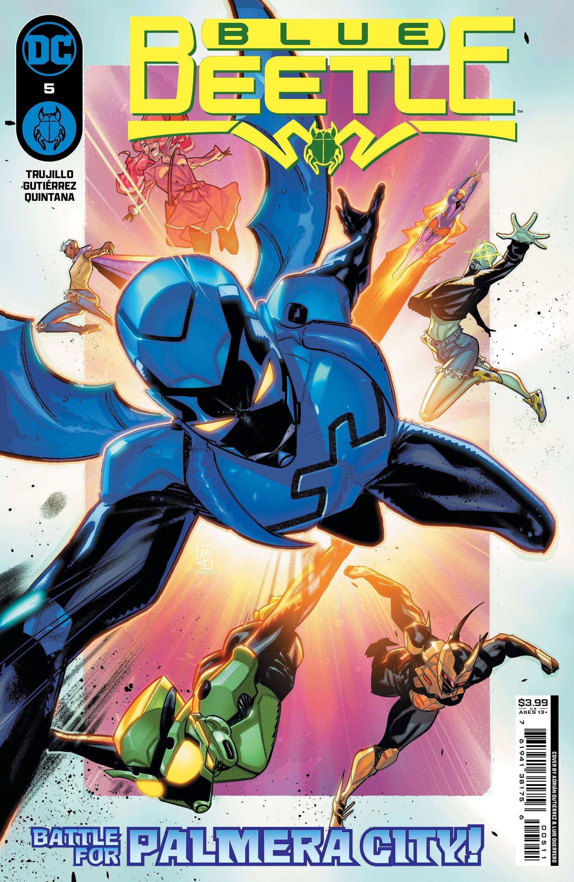 BLUE BEETLE VOL 5 (2023) #5 CVR A ADRIAN GUTIERREZ - Kings Comics