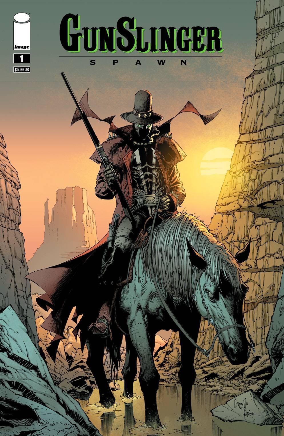 GUNSLINGER SPAWN (2021) #1 CVR D CAPULLO - Kings Comics