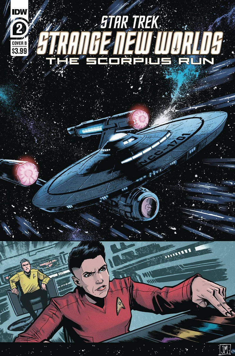 STAR TREK STRANGE NEW WORLDS SCORPIUS RUN (2023) #2 CVR B MASON