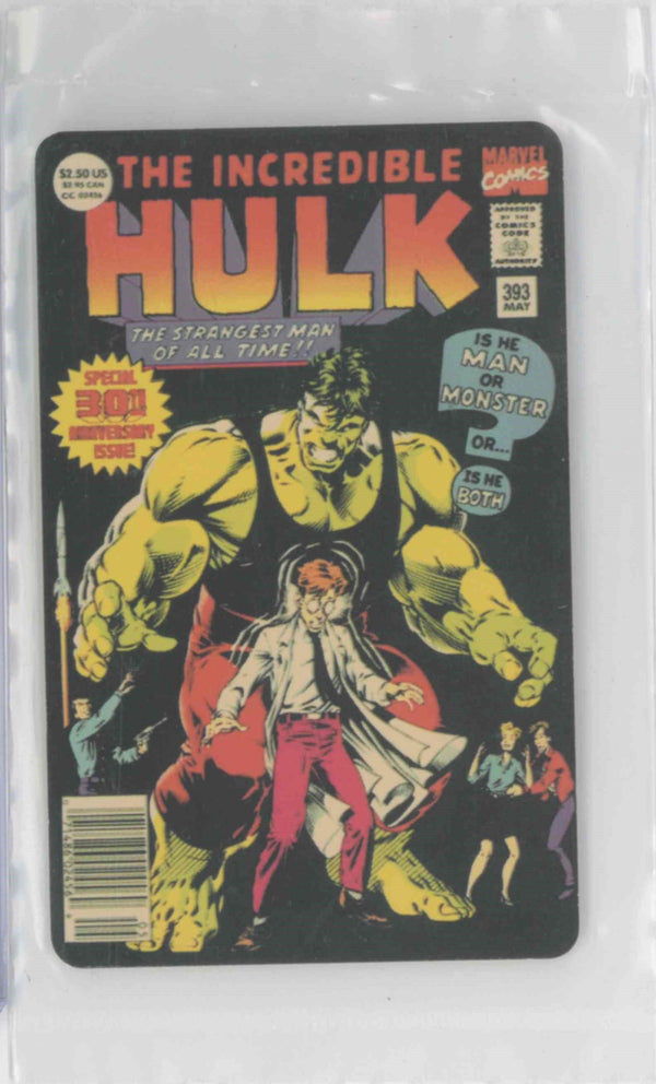 GTS INCREDIBLE HULK #383 PREPAID PHONE CARD
